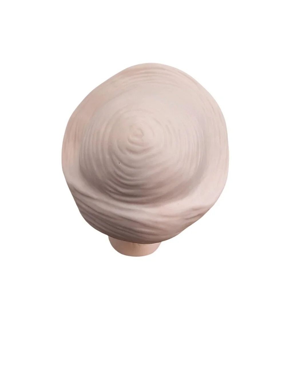 Vintage Bisque Doll Bust Head Young Boy Jake Unpainted Head Straw Hat